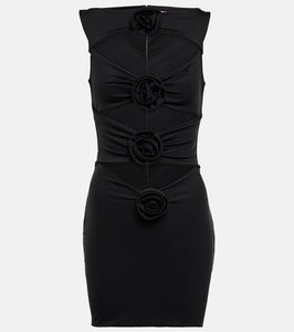Giuseppe di Morabito Corsage cutout crêpe minidress