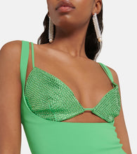 Giuseppe di Morabito Crystal-embellished midi dress