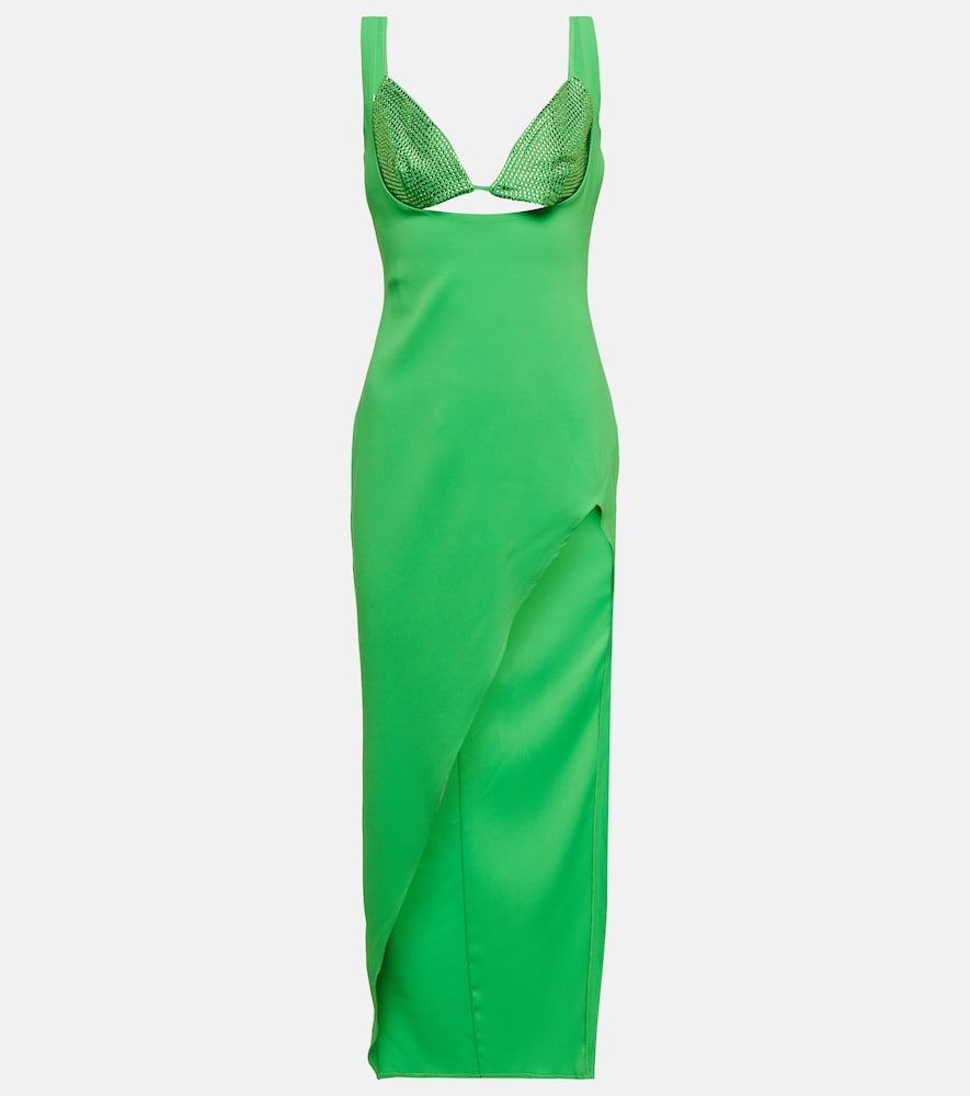Giuseppe di Morabito Crystal-embellished midi dress. Giuseppe di Morabito 水晶缀饰中长连衣裙