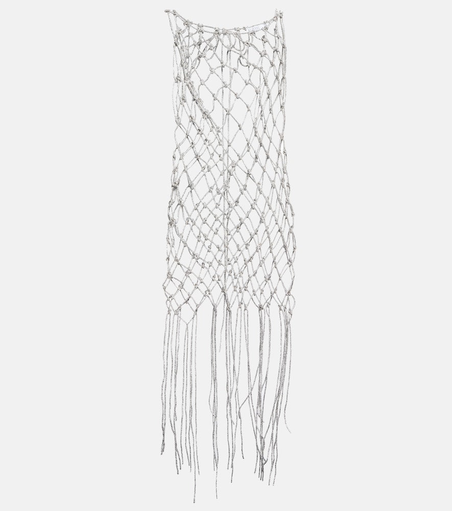 Giuseppe di Morabito Crystal-embellished minidress. Giuseppe di Morabito 水晶缀饰迷你连衣裙
