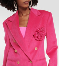 Giuseppe di Morabito Floral-appliqu√É¬© double-breasted coat