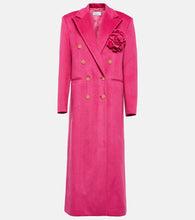 Giuseppe di Morabito Floral-appliqu√É¬© double-breasted coat - Giuseppe di Morabito 花卉贴花√ÉØ© 双排扣外套