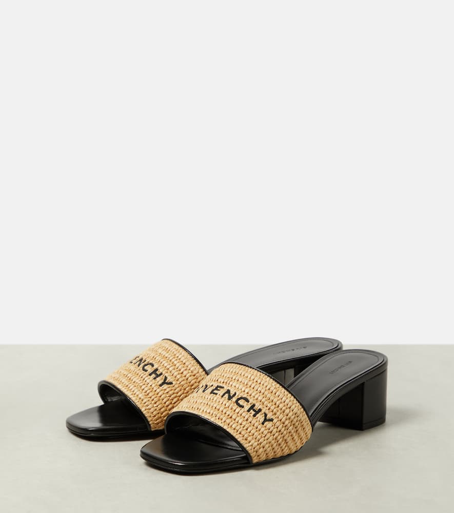 Givenchy 45 logo embroidered mules
