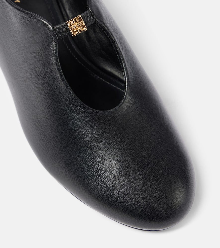 Givenchy 4G Liquid leather ballet flats