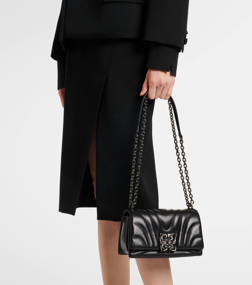 Givenchy 4G Soft Small matelass√É¬© leather crossbody bag