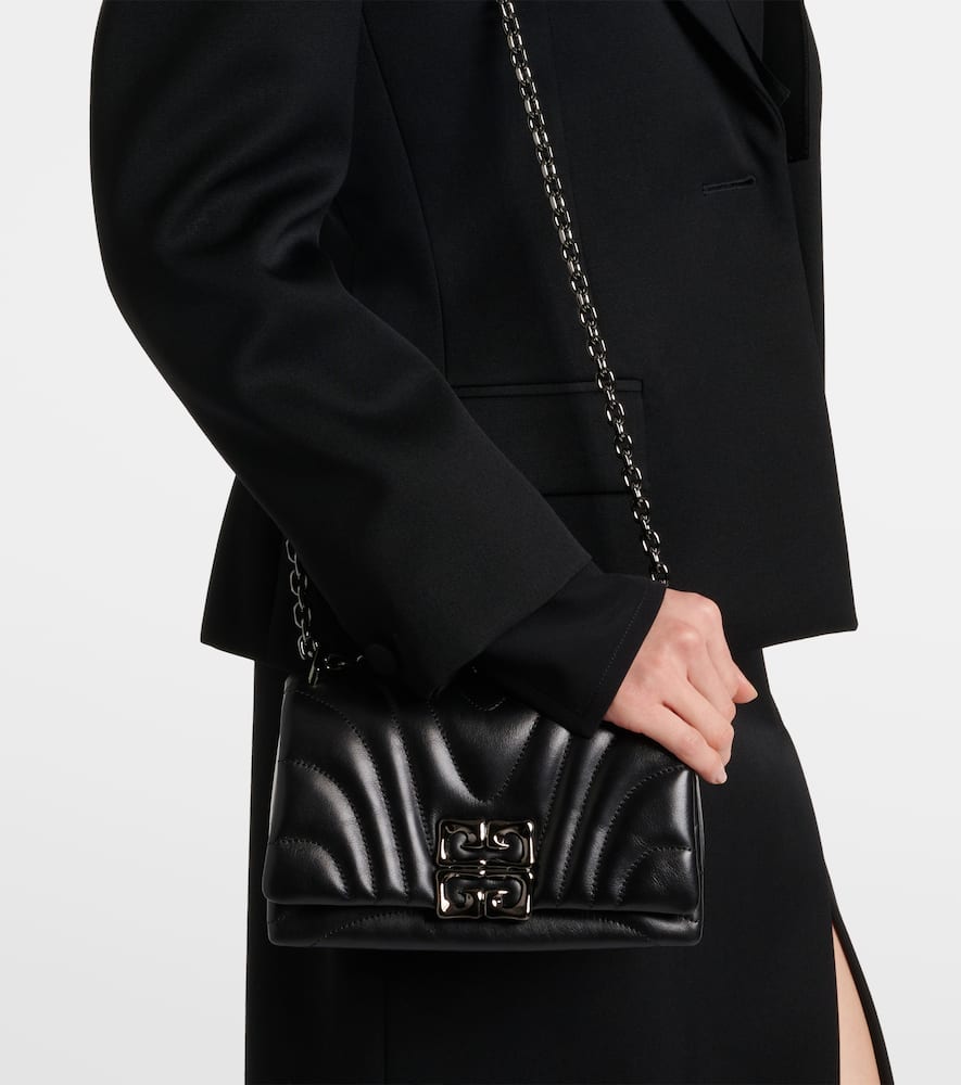 Givenchy 4G Soft Small matelass√É¬© leather crossbody bag