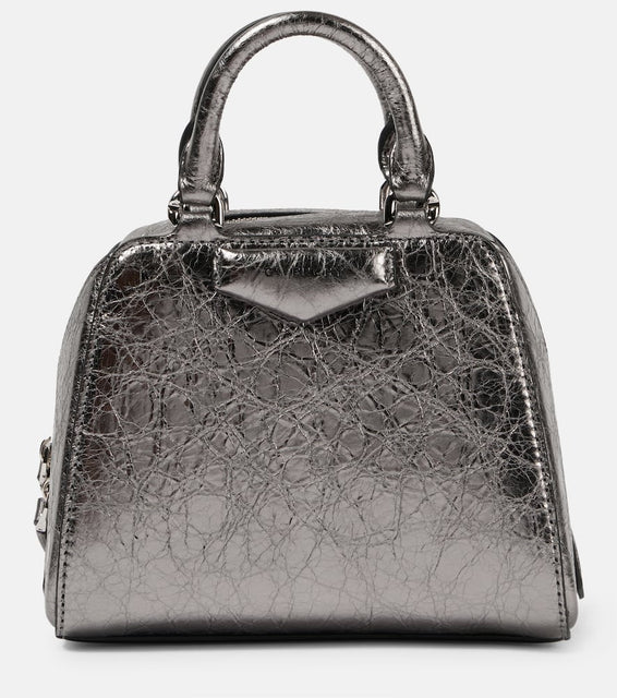 Givenchy Antigona Cube Nano leather tote bag. Shop Givenchy Top-Handle Bags for women now.