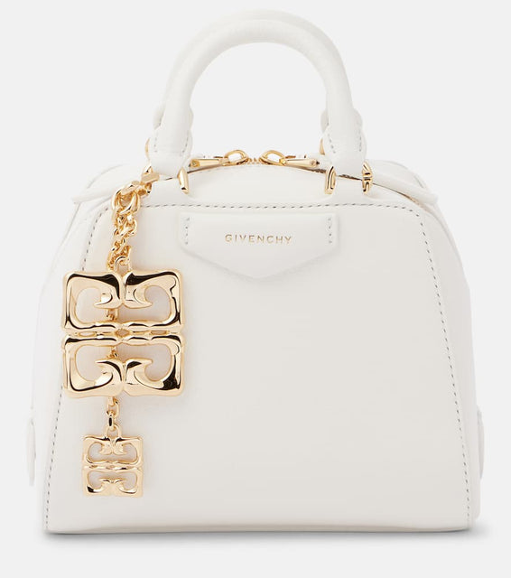 Givenchy Antigona Cube Nano leather tote bag. Shop Givenchy Top-Handle Bags for women now.