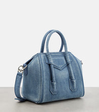 Givenchy Antigona Lock Mini denim tote bag