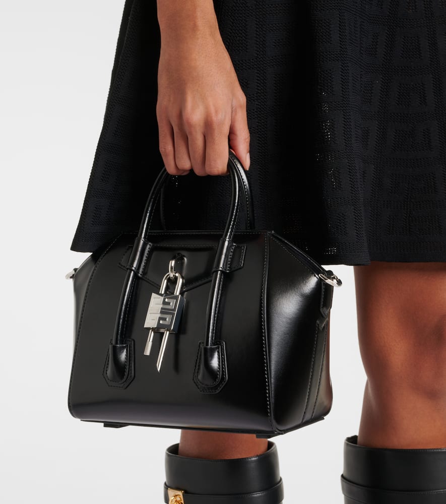 Givenchy Antigona Lock Mini leather tote bag