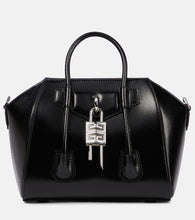 Givenchy Antigona Lock Mini leather tote. Shop Givenchy Top-Handle Bags for women now.
