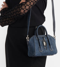 Givenchy Antigona Toy Lock denim tote bag
