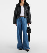 Givenchy Cropped leather jacket