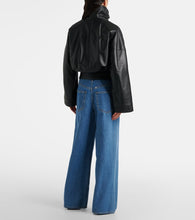 Givenchy Cropped leather jacket