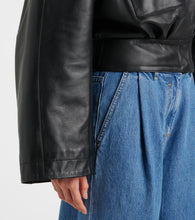 Givenchy Cropped leather jacket