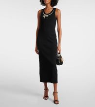 Givenchy Crystal-embellished cotton jersey maxi dress