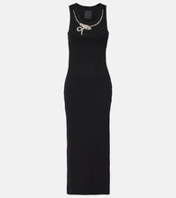 Givenchy Crystal-embellished cotton jersey maxi dress