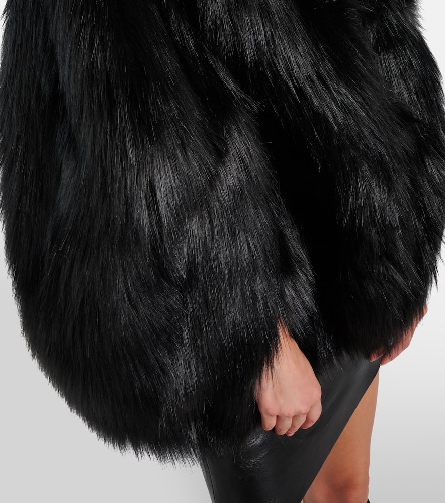 Givenchy Faux fur cape