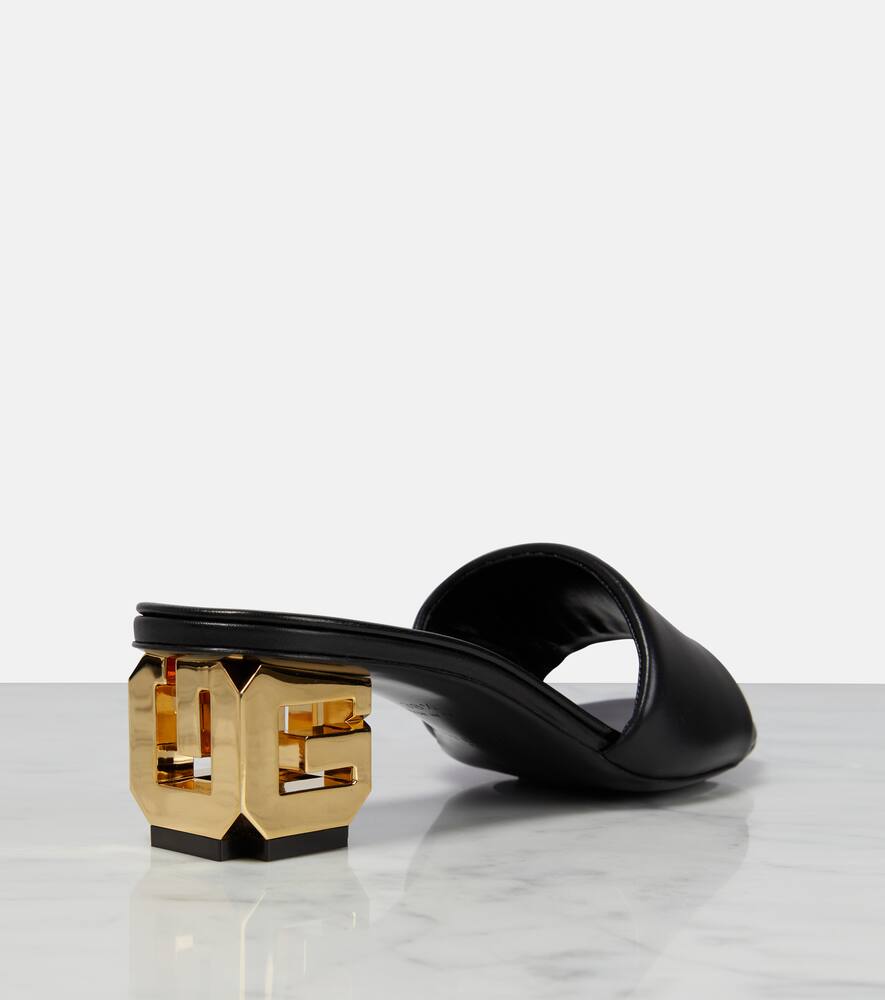 Givenchy G Cube leather mules