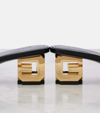 Givenchy G Cube leather mules