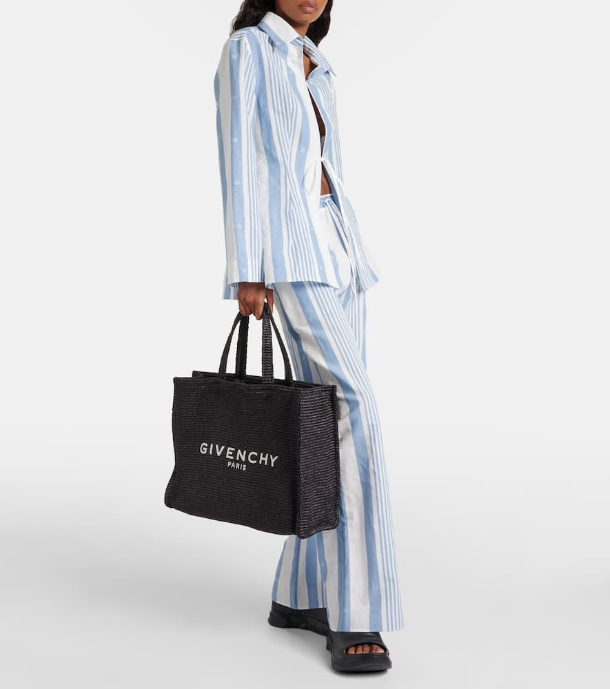 Givenchy G-Tote Medium raffia tote bag