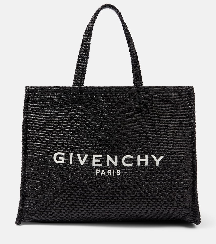 Givenchy G-Tote Medium raffia tote bag. Shop Givenchy Beach Bags for women now.