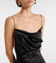 Givenchy Gathered silk satin gown