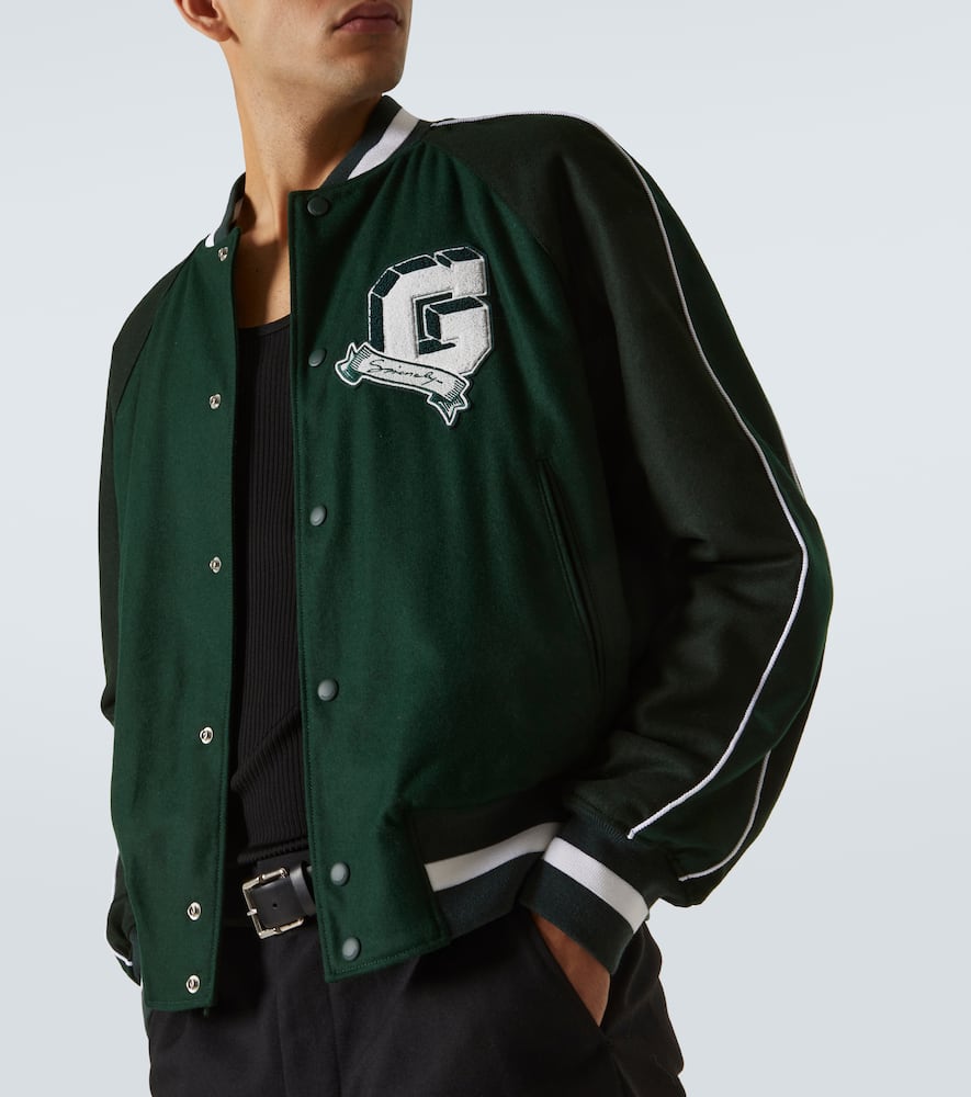 Givenchy Givenchy College wool varsity jacket