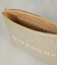 Givenchy Logo coated canvas pouch