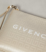 Givenchy Logo coated canvas pouch