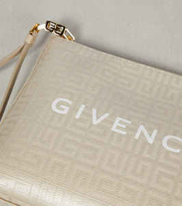 Givenchy Logo coated canvas pouch