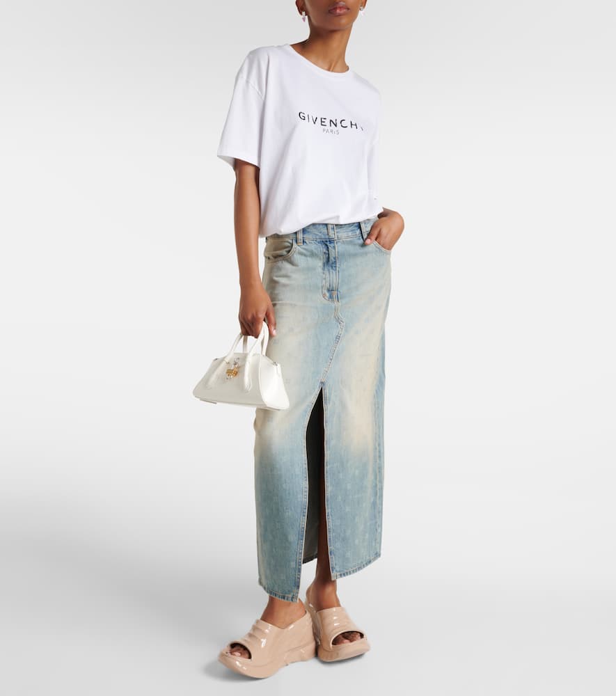 Givenchy Marshmallow wedge slides
