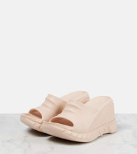 Givenchy Marshmallow wedge slides