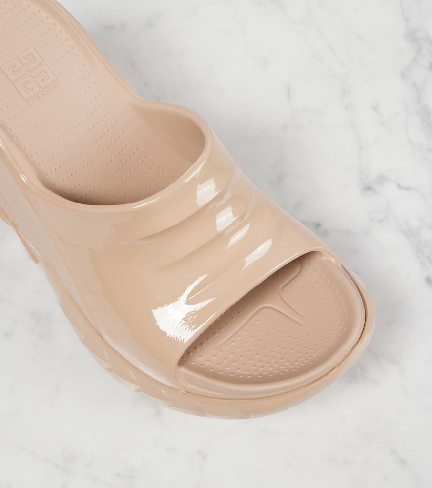 Givenchy Marshmallow wedge slides