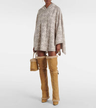 Givenchy Monogram 72 hooded cashmere poncho