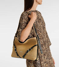 Givenchy Plage Voyou Medium raffia shoulder bag
