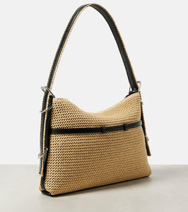 Givenchy Plage Voyou Medium raffia shoulder bag