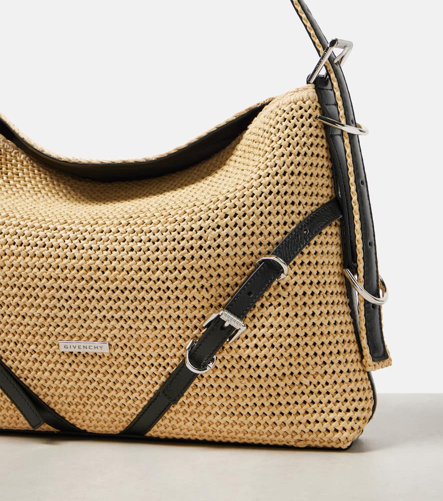 Givenchy Plage Voyou Medium raffia shoulder bag