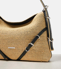 Givenchy Plage Voyou Medium raffia shoulder bag