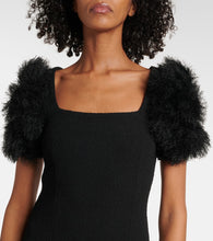 Givenchy Pompom knitted midi dress
