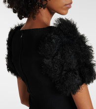 Givenchy Pompom knitted midi dress