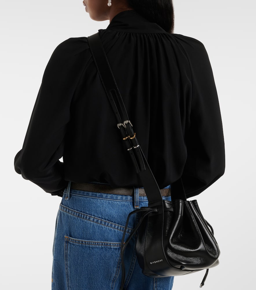 Givenchy Pumpkin Small leather bucket bag