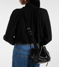 Givenchy Pumpkin Small leather bucket bag