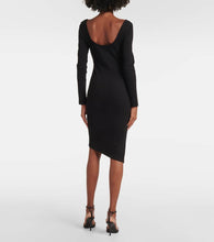 Givenchy Ribbed-knit cotton jersey midi dress