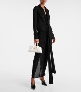Givenchy Ruched jersey maxi dress