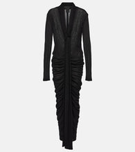 Givenchy Ruched jersey maxi dress