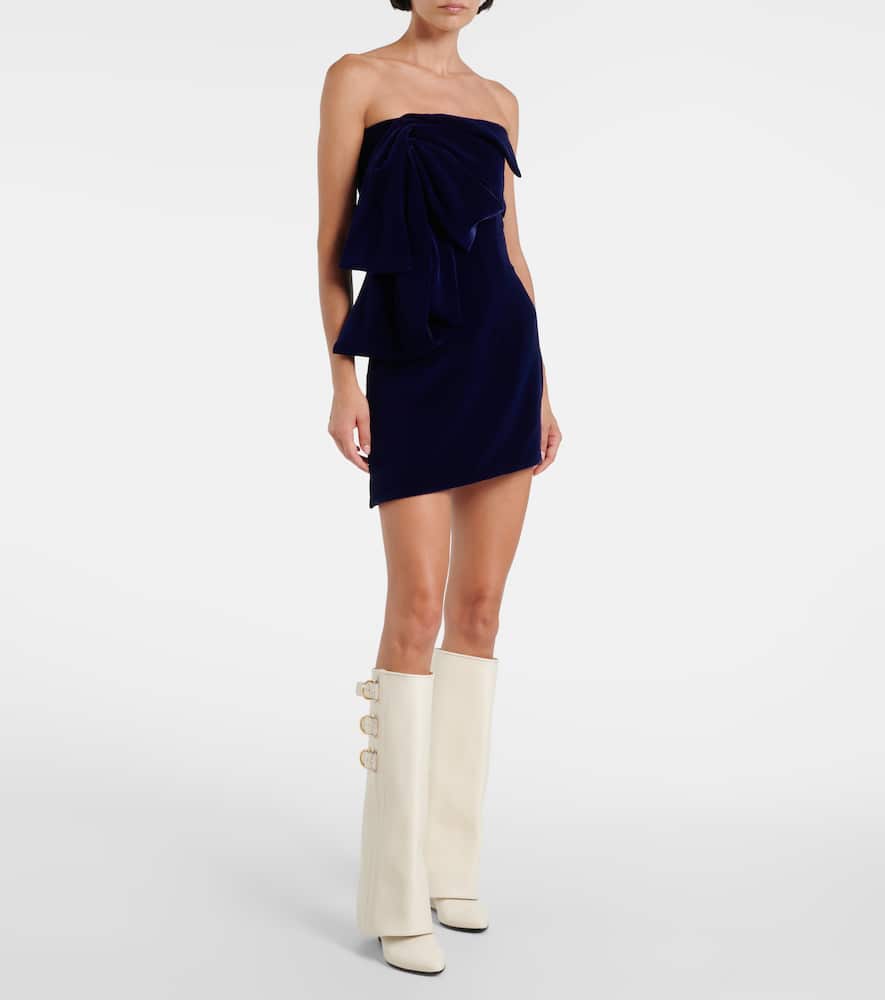 Givenchy Shark Lock Buckles leather knee-high boots