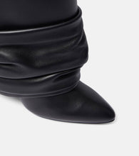 Givenchy Shark Lock Stiletto leather knee-high boots