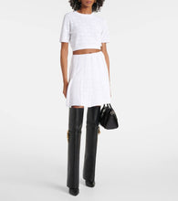 Givenchy Shark Lock Stiletto leather over-the-knee boots