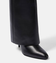 Givenchy Shark Lock Stiletto leather over-the-knee boots
